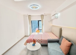 独栋·康佳公寓 咸阳中南菩悦中心 地铁房 1室1厅_中南·菩悦东望中心租房