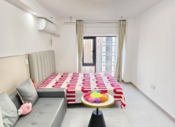 独栋·康佳公寓 咸阳中南菩悦中心 精装阳光房 1室1厅_中南·菩悦东望中心租房