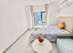 独栋·康佳公寓 咸阳中南菩悦中心 经济舒适房 1室1厅_中南·菩悦东望中心租房