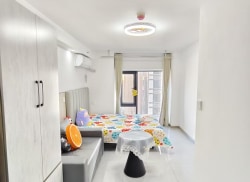 独栋·康佳公寓 咸阳中南菩悦中心 温馨一室大开间 1室1厅_中南·菩悦东望中心租房