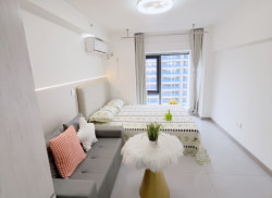 独栋·康佳公寓 咸阳中南菩悦中心 促销价地铁口精装一室 1室1厅_中南·菩悦东望中心租房