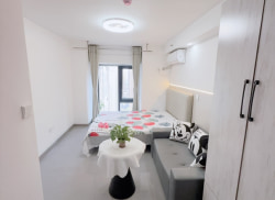 独栋·康佳公寓 咸阳中南菩悦中心 舒适大床房 1室1厅_中南·菩悦东望中心租房