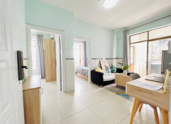 独栋·星窝青年公寓 民治1881店 朝南飘窗房间特大带阳台 2室1厅_塘水围一区租房