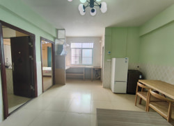 独栋·新利江公寓 秀厢大道店 H 高新区 两房一厅 民用水电 押一付一 拎包入住 没中介费 2室1厅_利江公寓租房