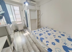 独栋·新利江公寓 陈东村店 快看！民用电水清川地铁口动物园B03户型 开间_陈东谷塘西18号租房