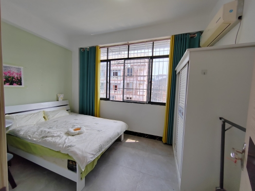 独栋·新利江公寓 西津村店 安吉客运站地铁口.可养宠物.近安吉万达HWX 1室1厅