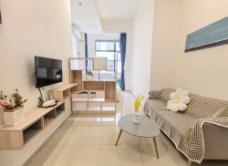 独栋·安景寓 天河客运站店B7栋 Available to foreigners 近五山 华师 天河客运站地铁 超大单间 阳光充足 开间_天河慧通产业广场B区租房