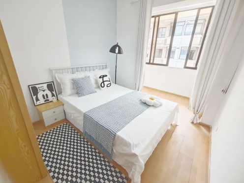 独栋·舟稼小屋 新二村店 0中介 可短租可月付 标准套二 花牌坊新城市广场附近 2室1厅