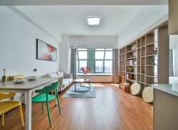 独栋·柚米 乐之家公寓广石路店 4号广石路地铁站 直租无中介费 可月租 豪华套间 押一付一 1室2厅_丰涵家园租房