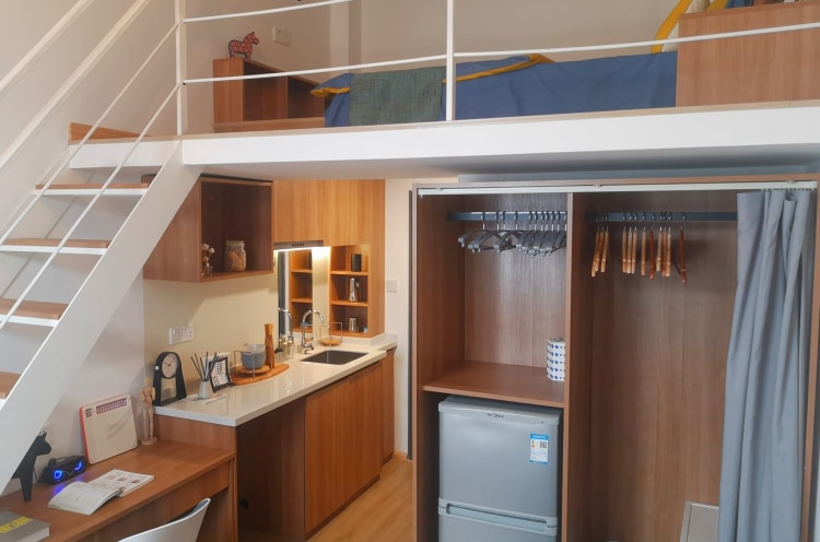 近地铁宜山路，可短租精装一居室loft 限时特价房
