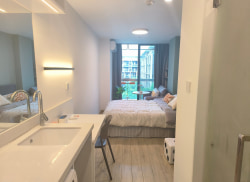 独栋·柚米寓 华侨城三期店 【官方直营】整租阳台房，直租无中介，可办居住证租赁备案 1室1厅_柚米社区租房