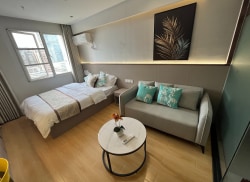 独栋·柚米寓 梁溪崇安寺社区 地铁1/2三阳广场200米！梁溪区通勤首选，步行4分钟到地铁站，通勤便利。 1室1厅_复兴路租房