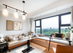 独栋·瓴寓国际 河西南G116社区 阿里/小米集团旁！河西南地铁0距离河景房，园林社区+智能家居 1室1厅_青莲街租房