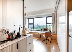 独栋·瓴寓国际 河西南G116社区 地铁上盖，高品质社区，河景落地窗+宠物乐园，遛狗社交超方便！ 1室1厅_青莲街租房