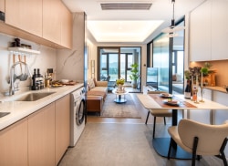 独栋·瓴寓国际 南京青晏阁 【限量送免费保洁】专为情侣打造！住秦淮河畔！雨花客厅开车15分钟，可办租房补贴 1室2厅_青莲街租房