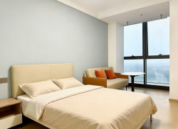 独栋·柚米寓 义乌宝龙世家 义乌市保租房 企业享优惠 民用水电 免费健身房 0中介 1室1厅_美的·宝龙世家租房