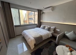 独栋·柚米寓 梁溪崇安寺社区 精装一居室、免费健身房会议室、押一付一、恒隆广场0距离 1室1厅_复兴路租房