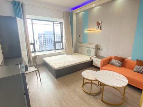 独栋·成都宽寓 万璟台店 万璟台大开间 1室1厅