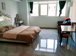 独栋·华善公寓 兰陵店 兰陵商业街 富邦广场旁 押一付一 公寓直租 精装修 无中介费 1室1厅_兰陵锦轩租房