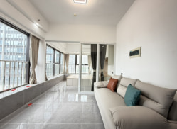 独栋·之垚公寓 京华广场店 金融高新区地铁口 京华广场平层单间 单边位南北通透 1室1厅_京华广场租房