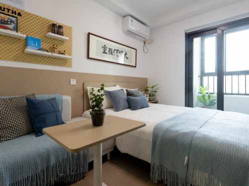 独栋·华润置地·有巢公寓 江南路店 高新区港隆广场旁特价公寓，独立厨卫阳台，无隐形收费，押一付一！ 1室1厅