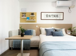 独栋·华润置地·有巢公寓 江南路店 央企品质 整租押一付一 公寓直租 民水民电 可短租 1室1厅_福明路66号租房