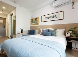 独栋·华润置地·有巢公寓 江南路店 生活便利 民水民电 押一付一 无中介费 拎包住 靠近鄞州天街3号线 1室1厅_福明路66号租房