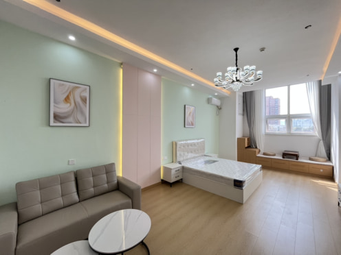 独栋·平台合作机构 鸿锐大厦一店 民水民电！近万象城新百 一室公寓 开间