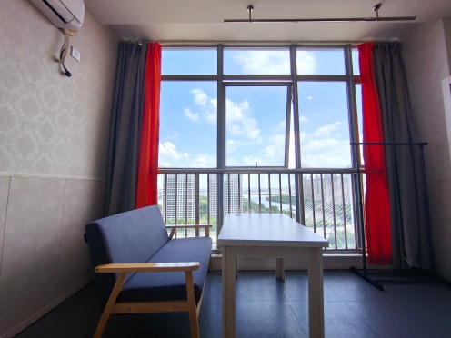 独栋·名泰 盛泽店 平层阳光落地窗无中介费A1户型免费停车 1室1厅