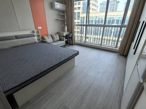 独栋·名泰 盛泽店 温馨小家，附近商圈近，免费停车，无中介费 开间