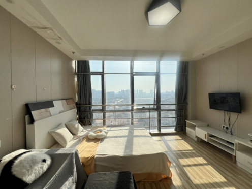 独栋·抱家公寓 宝带桥店 温馨朝南一居 家电齐全 押一付一 包宽带 地铁口50米 开间