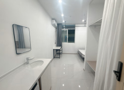 独栋·悦之屋公寓 悦之屋公寓（甪直店） 温馨一居室+人脸识别进出，配套齐全0中介费 开间_富力都商业广场租房