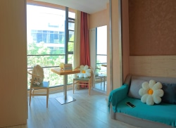 独栋·艾米阳光公寓 拓东路店 恒隆广场/交三桥/塘子巷地铁站/拓东体育馆直租整租/首月租金6折，次月恢复原价 1室1厅_石家巷10号院租房