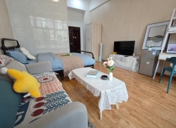 独栋·艾米阳光公寓 馨悦尚居店 黄土坡/小屯站/金泰国际/假日城市/直租整租 开间_广基馨悦尚居租房