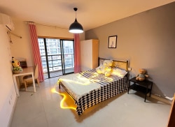 合租·新西南华庭 4居室 南卧_新西南华庭租房