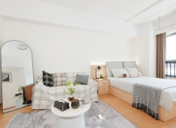 独栋·开源安屿公寓 开源安屿公寓洛江店 【阳光一居室】青年首选 温馨单间 采光好空间足可短租 押一付一无中介  一级家电 租多送多 1室1厅_福滨街1号租房