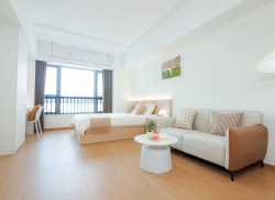 独栋·开源安屿公寓 开源安屿公寓洛江店 【阳光一居室】温馨单间 租期灵活  押一付一无中介费 包物业精装 一级能耗 租多送多 1室1厅_福滨街1号租房