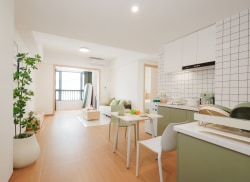 独栋·开源安屿公寓 开源安屿公寓洛江店 【直租两房 每月立减88】精装两居室 全卧带窗采光好  一级能耗超省电  家庭情侣首选 免费健身 2室1厅_福滨街1号租房