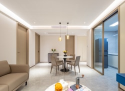 独栋·云锦汇 国际公寓 云锦国际公寓  高端酒店服务 全景落地窗 带阳台 2室1厅_云锦中心租房