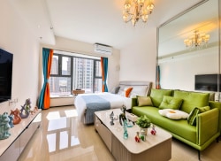 独栋·迦南·公寓 迦南公馆店 短租一室特价 我是房主 开间_恒大四季上东·迦南公馆租房