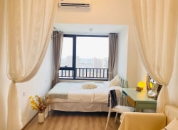 独栋·瑞居 花桥店 品牌人才公寓【法式风】长租优惠到底 1室1厅_智慧广场租房