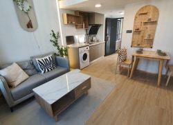 独栋·甲第·小宽公寓 漳州角美店 小宽公寓  宽逸朝南LOFT一房一厅户型 （直租0中介费，免费电影院和健身房) 1室1厅_甲第海伦堡·观著租房