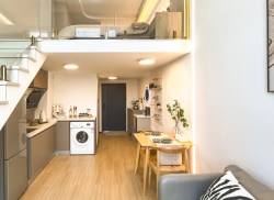 独栋·甲第·小宽公寓 漳州角美店 小宽公寓 宽珑一房一厅户型（直租0中介费）包物业宽带，免费电影院和健身房 1室1厅_甲第海伦堡·观著租房