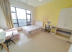 合租·天元涉外景园 4居室 南卧_天元涉外景园租房