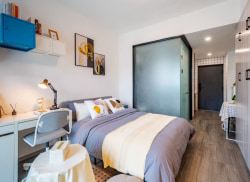 独栋·U厝公寓 战峰一店 【毕业生特惠】国企精装电梯好房 无中介费 民用水电 押一付一 近地铁站免费接驳车 商超便利 开间_满洋路164号租房