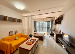 独栋·腾飞公寓 金色领域店 【免租300】交通便利 24小时管家服务 民水民电 可免押金 有阳台 带厨房双地铁站 开间_万科金色领域租房