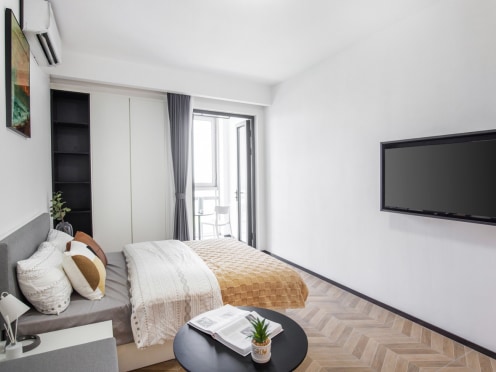 独栋·城家公寓 城家铱工场千灯人才公寓 【免费健身房】独立大阳台！可开票！干湿分离！自带美妆镜！ 1室1厅