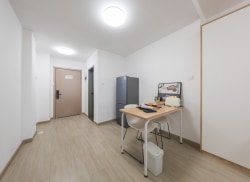 独栋·励业公寓 励业公寓烟台天津南路富士康店 近富士康，免费停车可开票，一居室双床B 开间_励业公寓租房