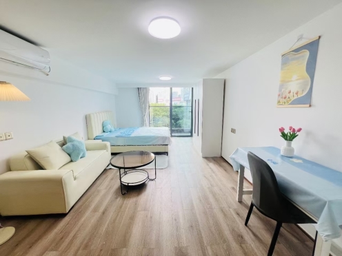 独栋·长沙安嘉星寓 万象时代 不短租！中交公园 农业大学 万象时代 隆平地铁口步行1分钟 带阳台开间 1室1厅