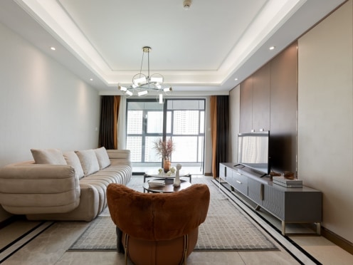 独栋·如米优家 优家-远洋万和公馆店 地铁3号线地铁口 市中心 339电视塔 豪装套三拧包入住 3室2厅